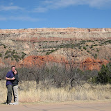 Amazing rock formations at the bottom of the canyon.