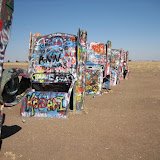 Visitors are invited to add their own graffiti