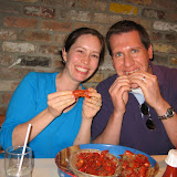 Digging into some crawfish
