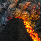 Part of the Volcano exhibit at the Auckland museum