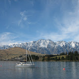 View from our walk in the gardens in Queenstown.