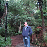 Dan at the Wellington gardens