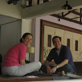 We spent several hours during our stay at Jerejak playing congkak.