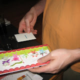 Katie sent Dan on a scavenger hunt around the house.