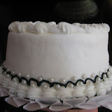 Cake looks pretty good 1 year later!