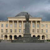 Pomnik Stalina w jego rodzinnym miescie - Gori.