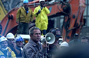 Bush at WTC