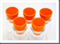 orange top spice jars orange top spice jars