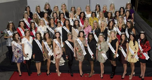 The winner of Miss America