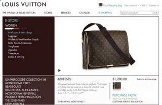 Shopping for Luxury, Online