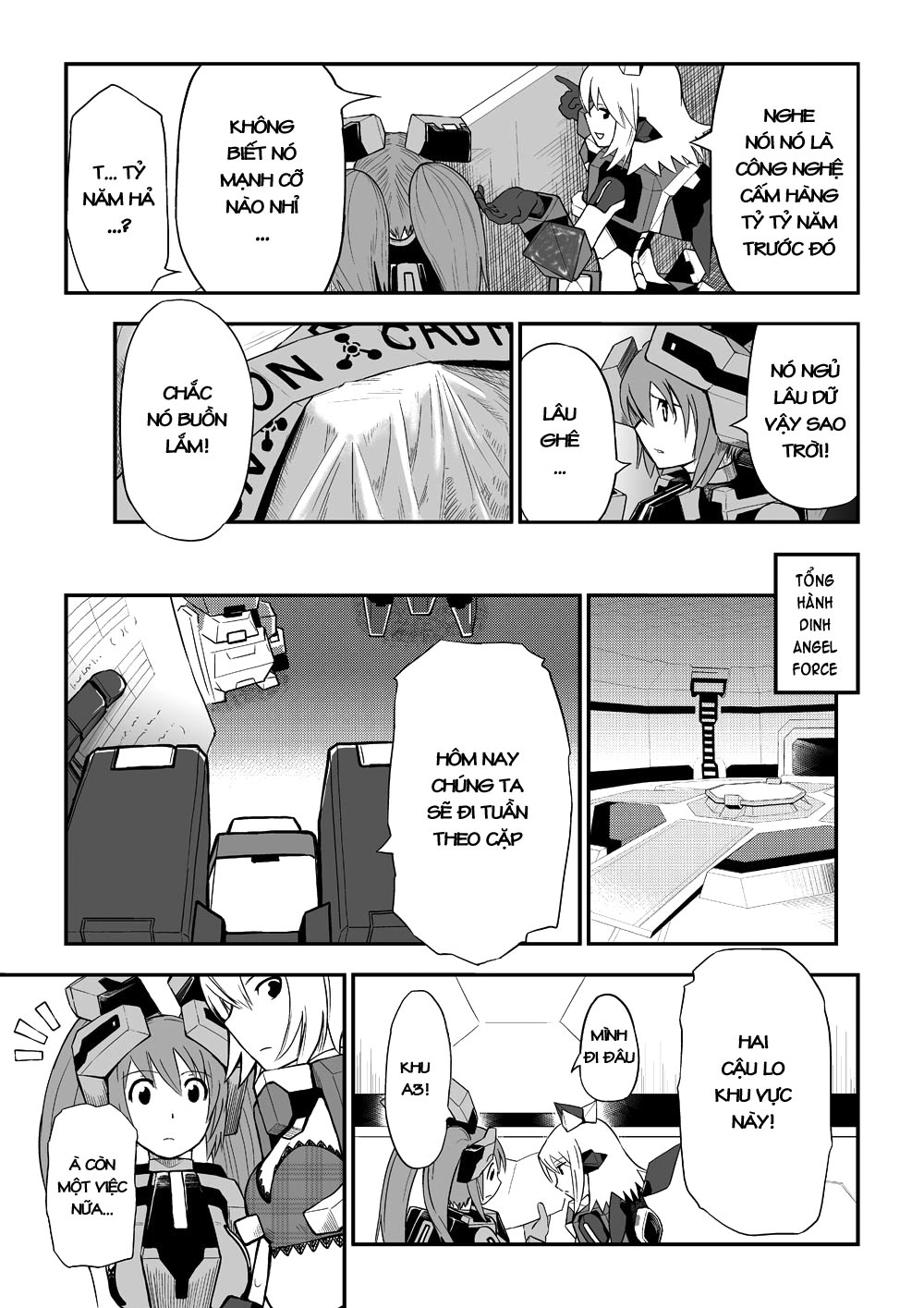 Cosmic Break Manga chap 5