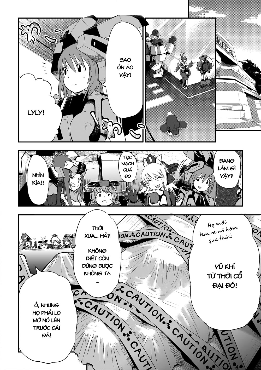 Cosmic Break Manga chap 5