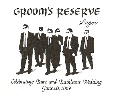 I had six groomsmen, properly represented by the label.