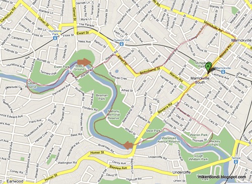 20090606 Cooks River map