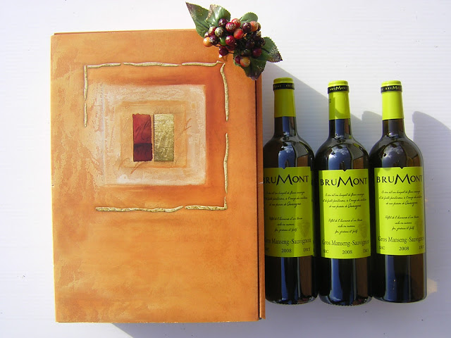 Presentation box for 3 or 6 bottles (wine or Champagne)