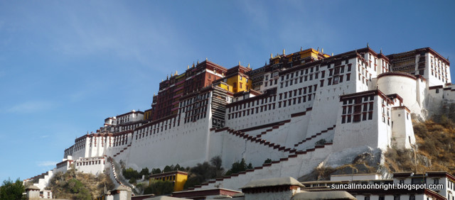 Potala Palace From Eastern Gate
