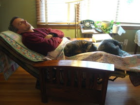 I can't remember the last time I was this popular! image of sleeping sick guy