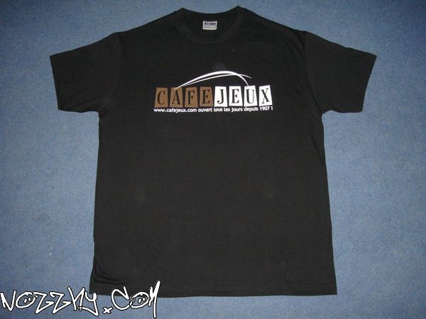 [RECEPTION] T-Shirt CafeJeux