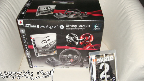 ACHAT : Gran Turismo 5 Prologue + Driving Force GT et Skate 2 sur PS3 et  Clavier PS3