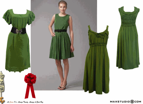 GREEN-DRESS