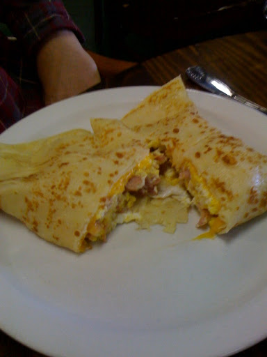 Breakfast crepe