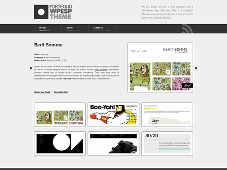 WPESP Portfolio Theme