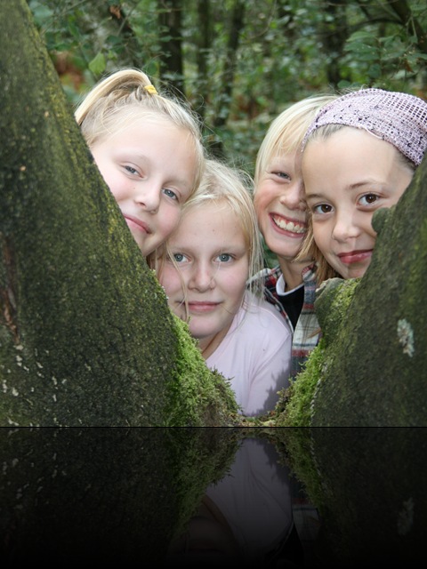 Emilie, Synne, Morten og Marita