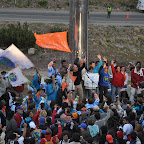 Cierre MM en Punta de Vacas. Foto: Antonio Menendez para Pressenza - IPA