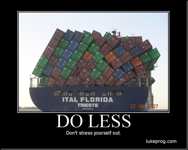 63-Do Less