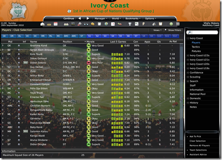 Dark Horizon Football Manager 2009 skin 