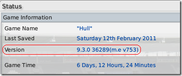 Football Manager 2009 patch 9.3.0 on my laptop