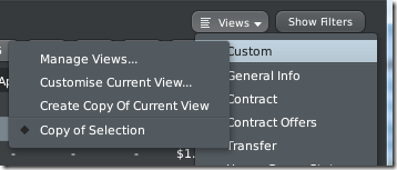 Customizable Views, FM 2010