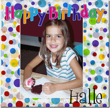 Halle Birthday