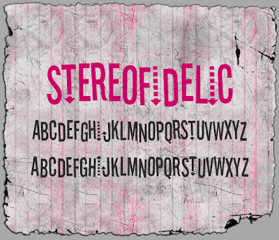 Stereofidelic Font