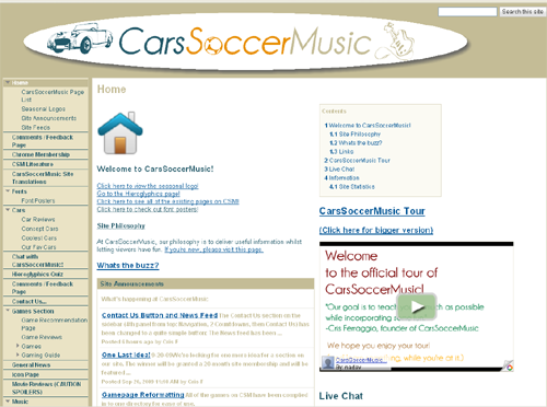 CarsSoccerMusic