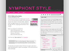 Nymphont Style Template