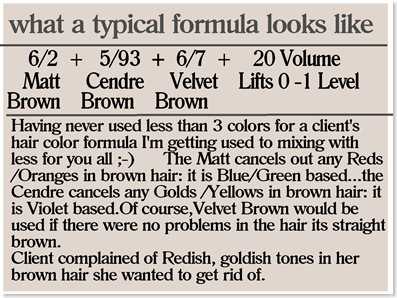 HCC post #2 color formula