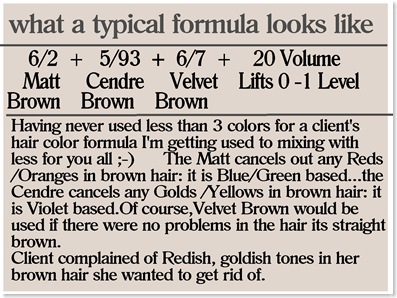 HCC post #2 color formula