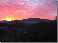 Cold Mountain in the Sunrise