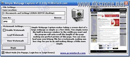 Simple Webpage Capture ScreenShot[4]