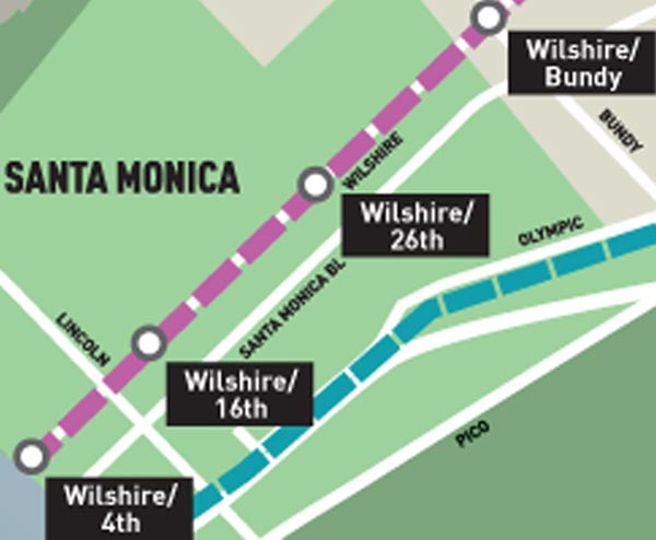 MOS-5 Purple Line extension map
