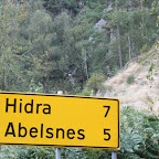 Noch 7 km nach Hidra, noch 5 nach Morten Abel ihm sein Nest...