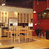 Full kitchen and dining area.
