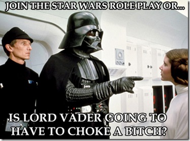 Vader Choke Sig