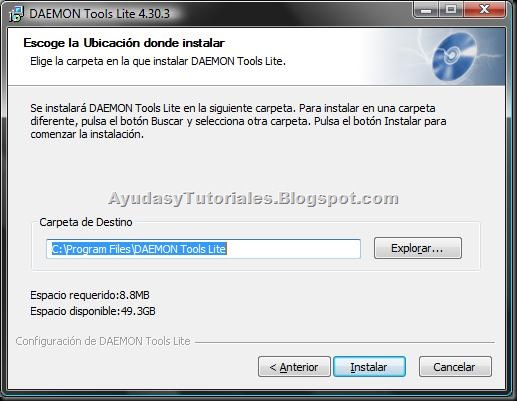 Instalación 4 - Daemon - AyudasyTutoriales