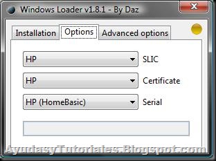 Windows Loader v1.8.1 - AyudasyTutoriales