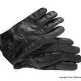 Genuine leather gloves Mens GML3 black