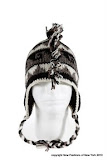 100% wool hand made Mohawk hats HM24