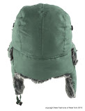 100% POLYESTER TROOPER HAT ART NO. 6006 DARK GREEN