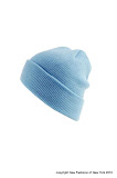 Heavy duty acrylic knit hats Made In USA KS-80 sky blue kids size